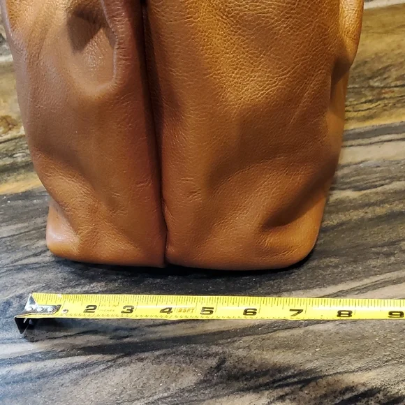 Pratesi Firenze,Elegant Brown Leather Shoulder Bag - Picture 14 of 17